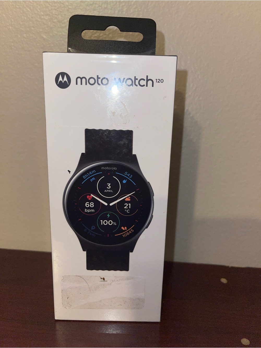 Motorola Moto Watch 120 Smartwatch - Black